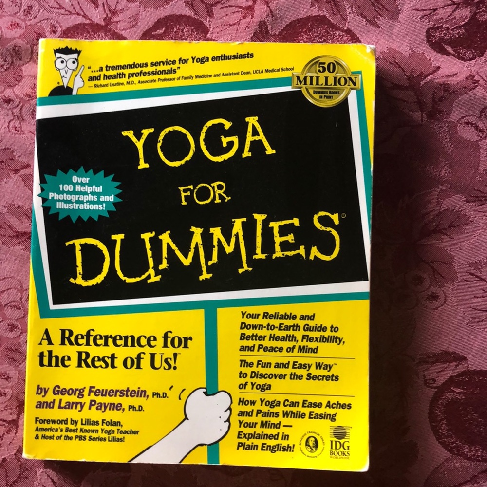 “Yoga For Dummies” book